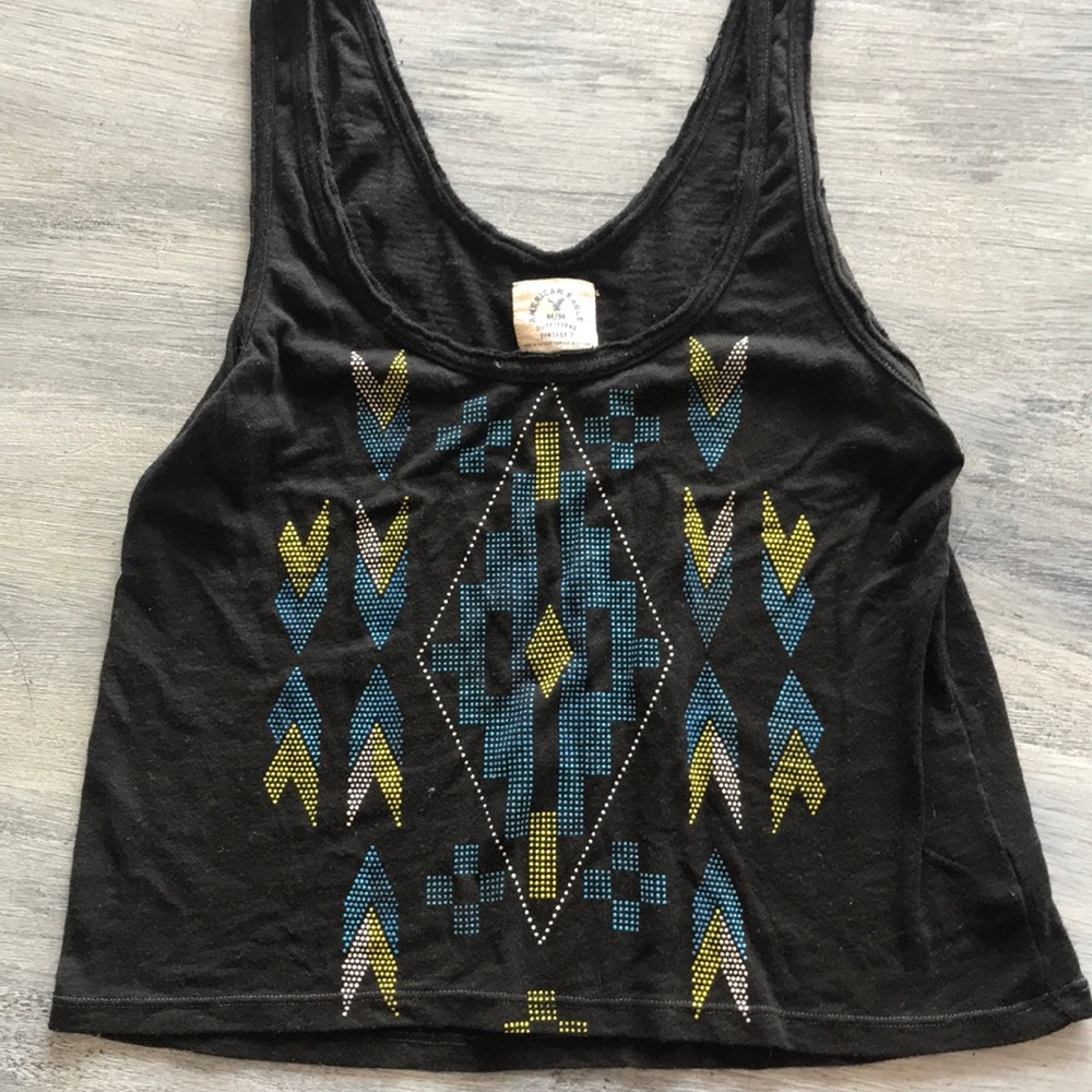 Vintage American eagle crop top